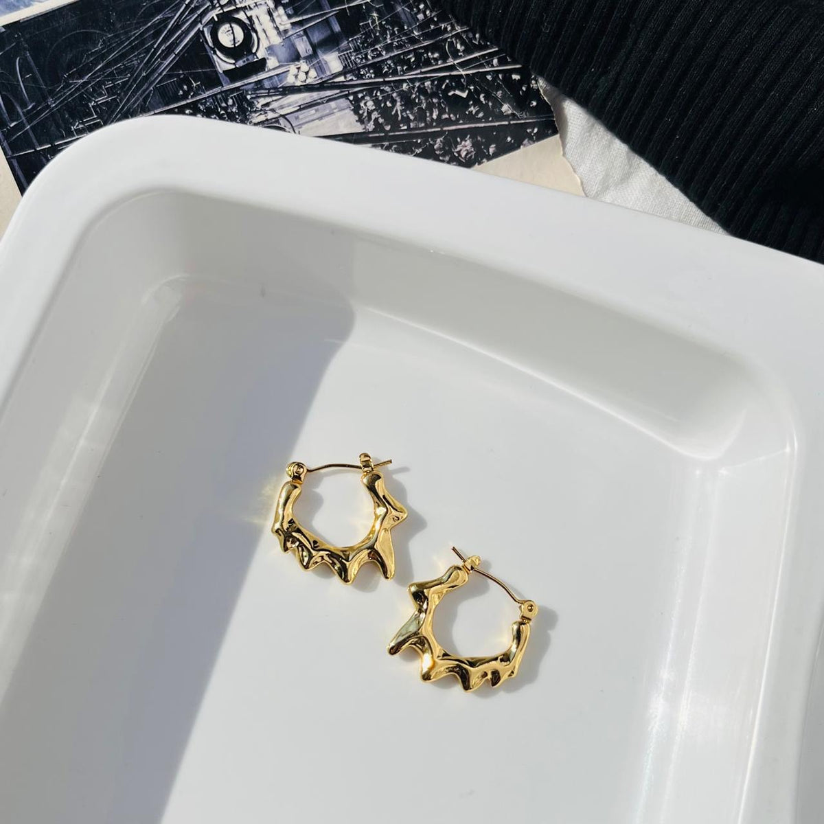 Audrey Hoops ~ Anti Tarnish