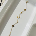 White Stone Necklace ~ Anti Tarnish