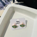 Green Rylee Earrings