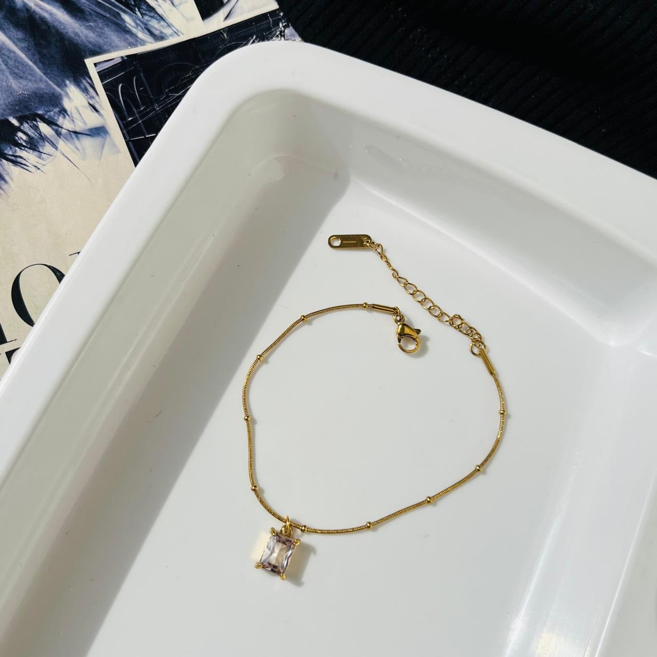 Isabel Diamond Bracelet ~ Anti Tarnish