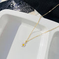 Golden Daisy Necklace