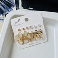 Flower Earrings Combo ( 6 pair )