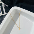 Small Triangle Necklace