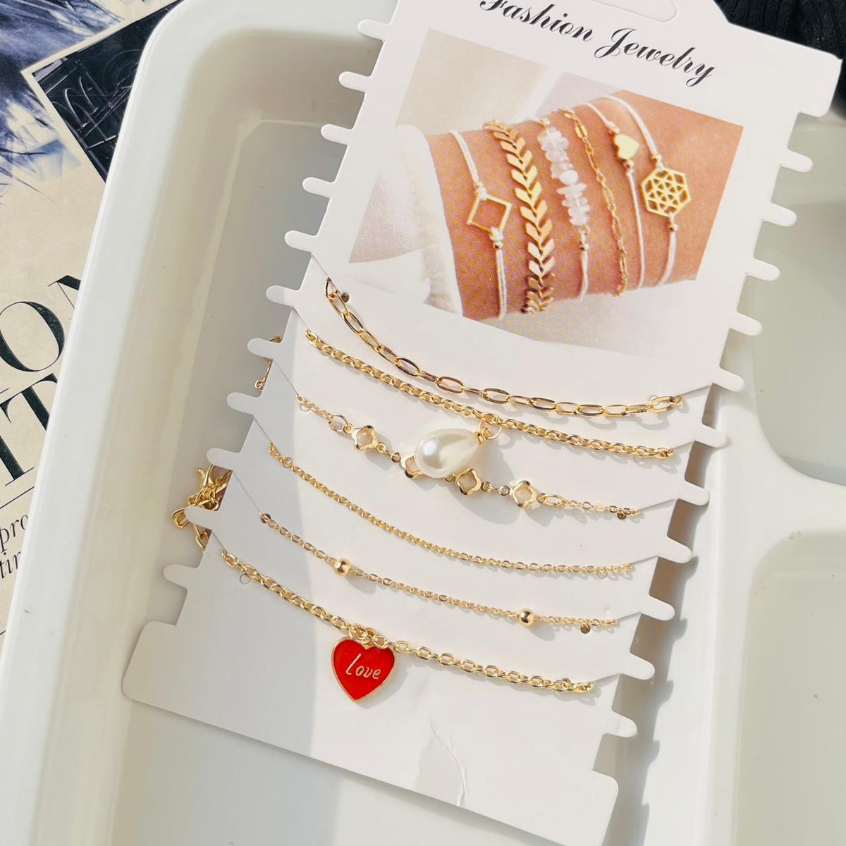 Love Bracelet Stack