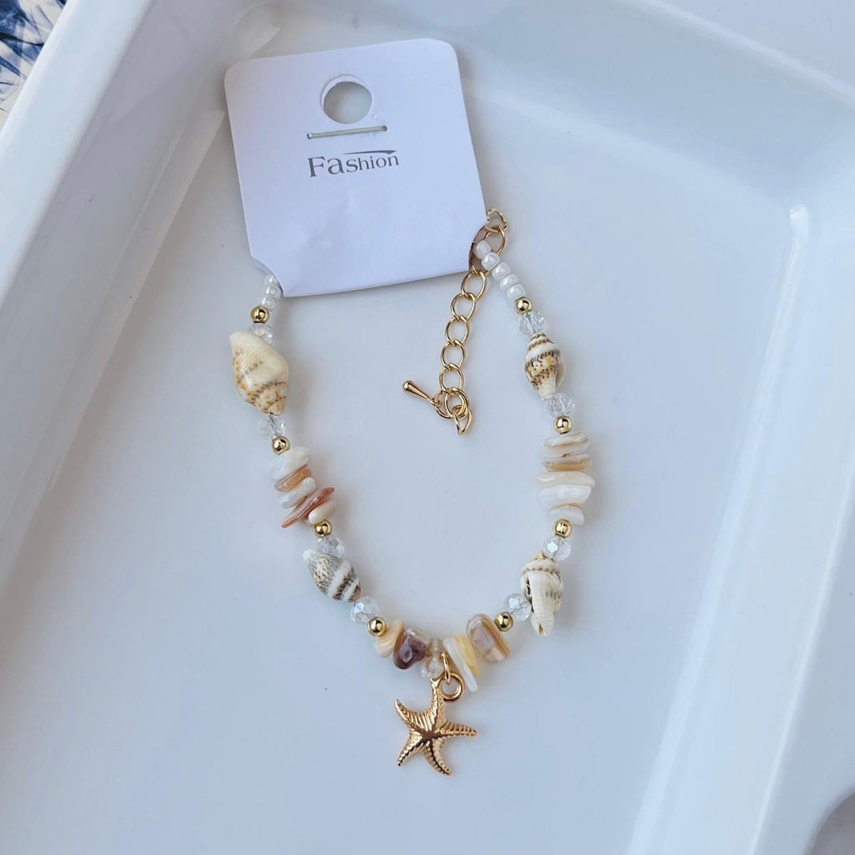 White Star Fish Bracelet