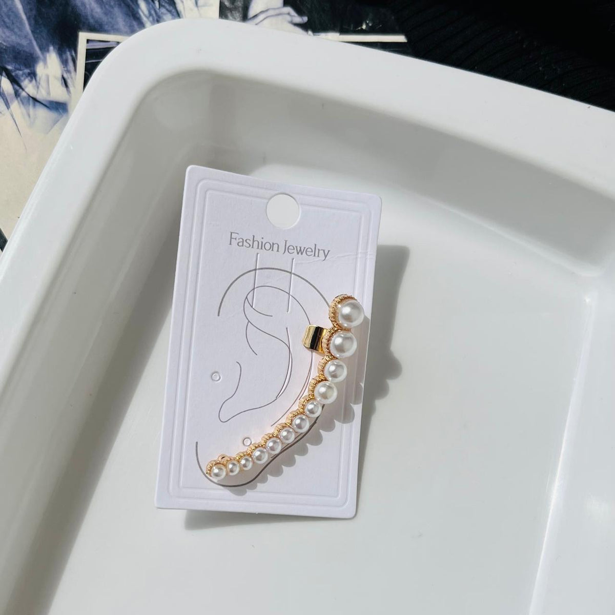 Pearl Ear Cuff