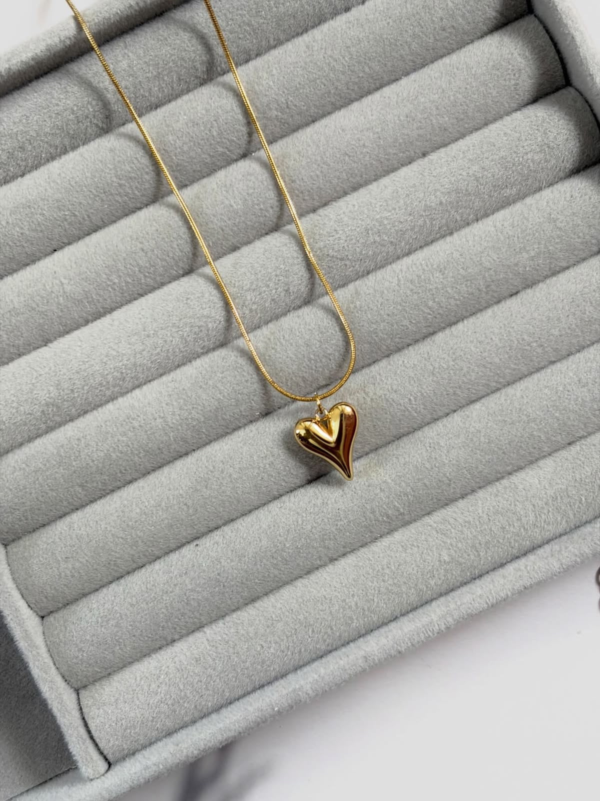 Dainty Heart Necklace ~ Anti Tarnish