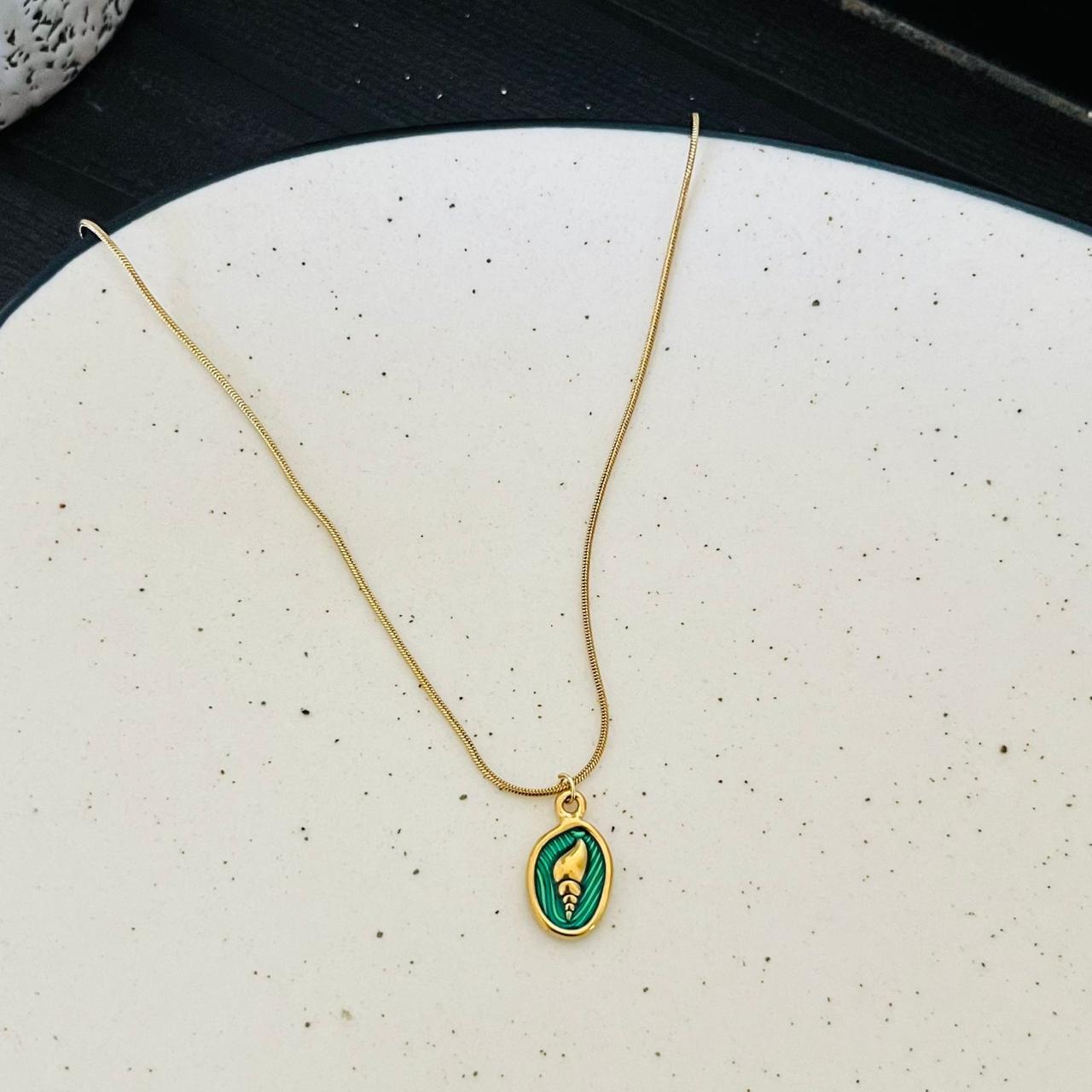 Ocean Shell Necklace (Anti Tarnish)