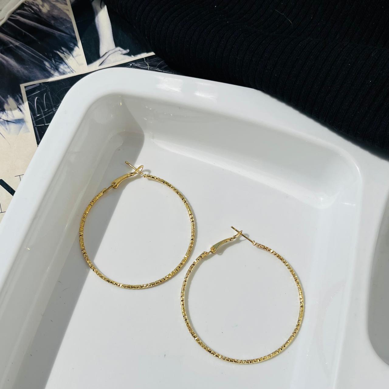 Anna Golden Hoops