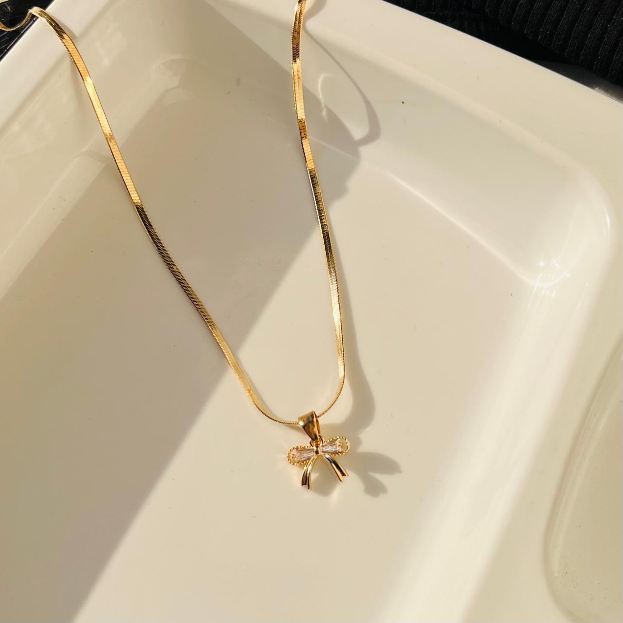 Bow Ecstacy Necklace