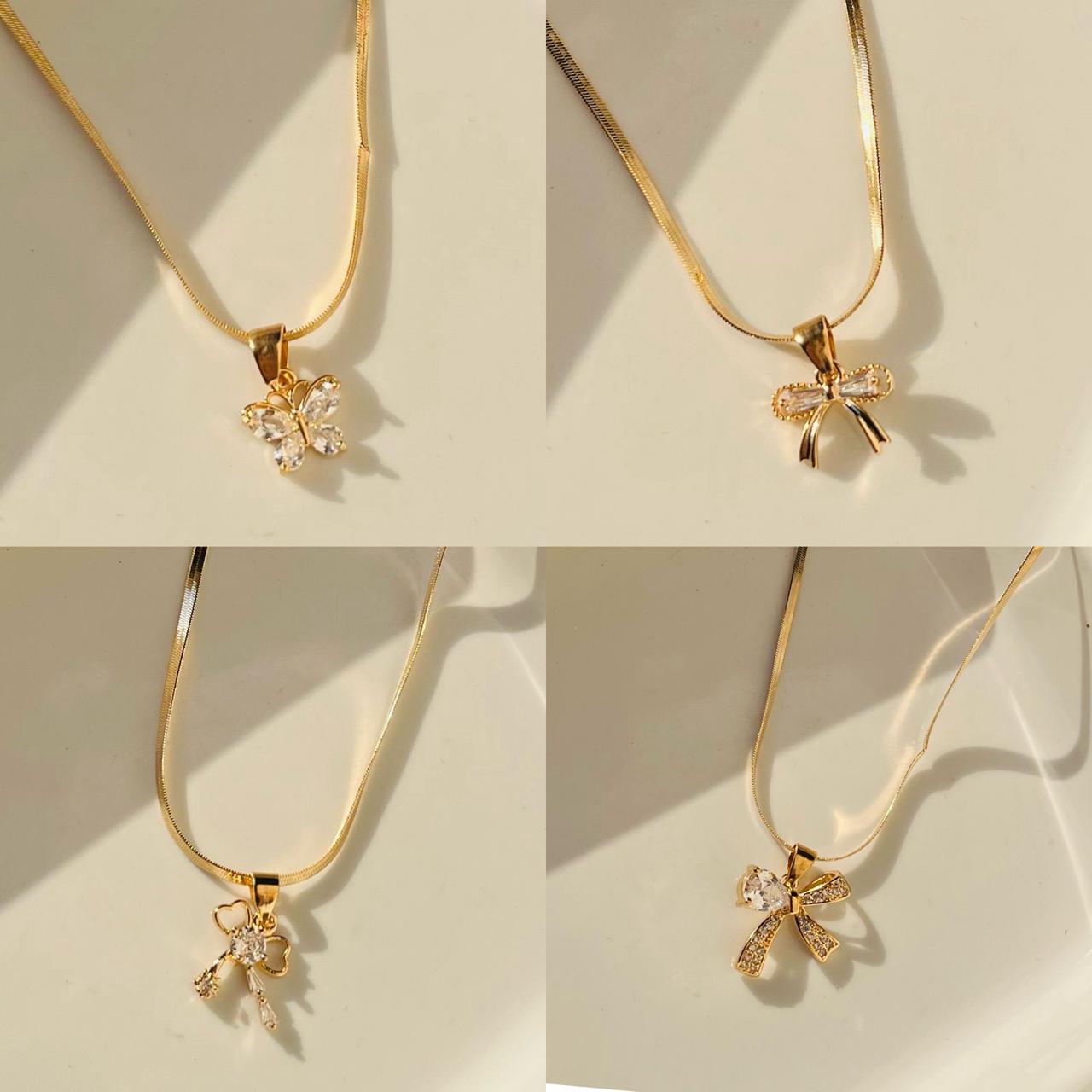 Bow Ecstacy Necklace