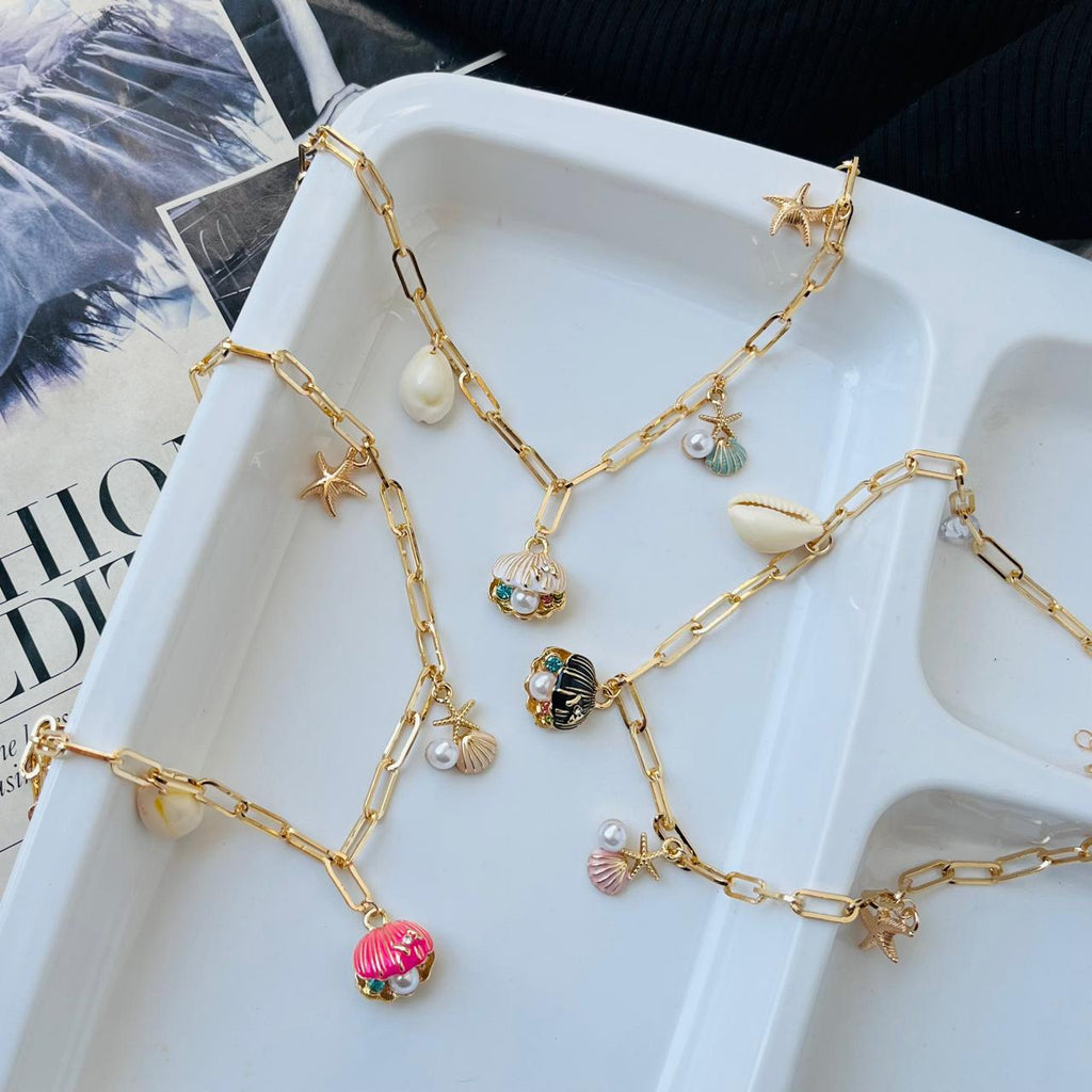 Seashells Chunky Necklace