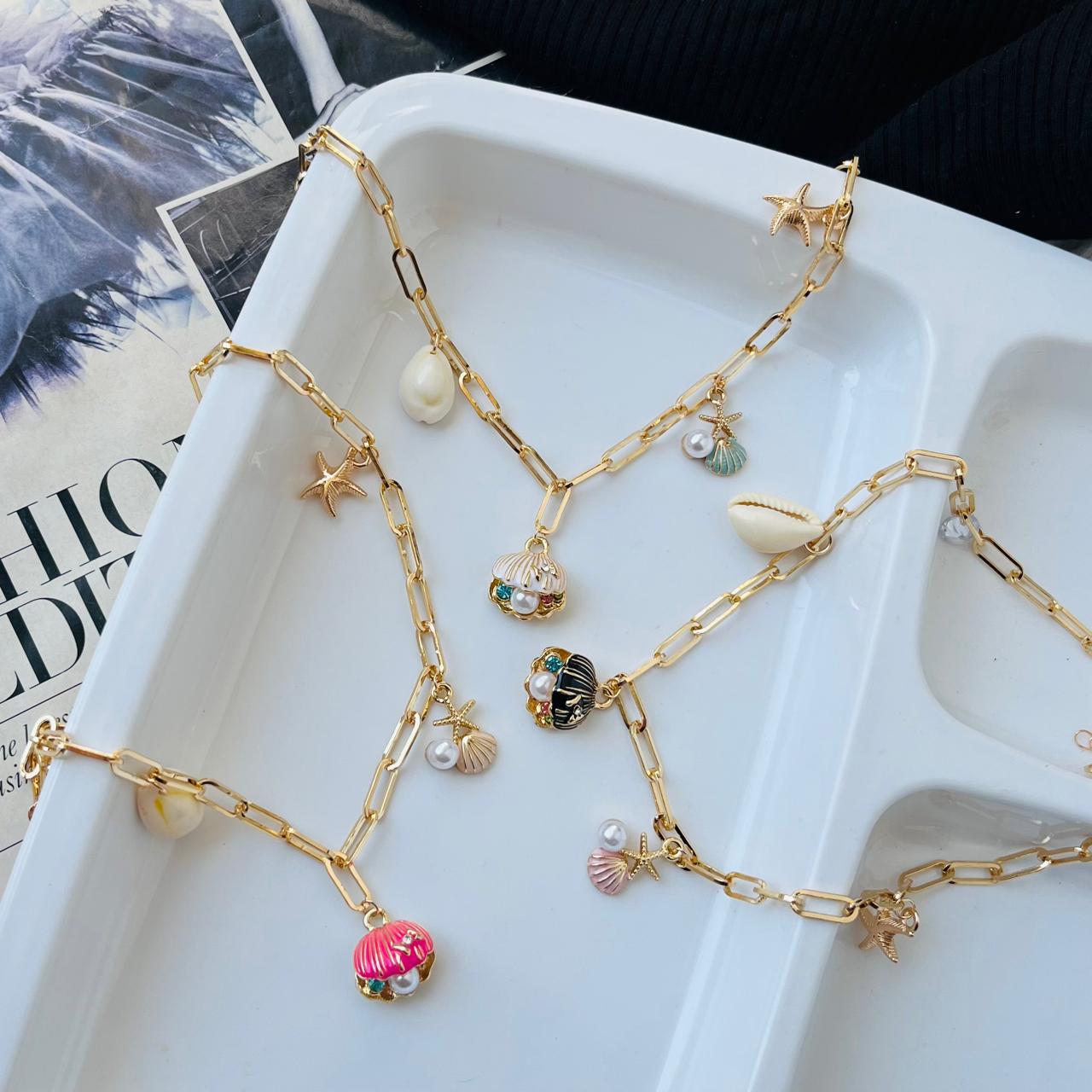 Seashells Chunky Necklace