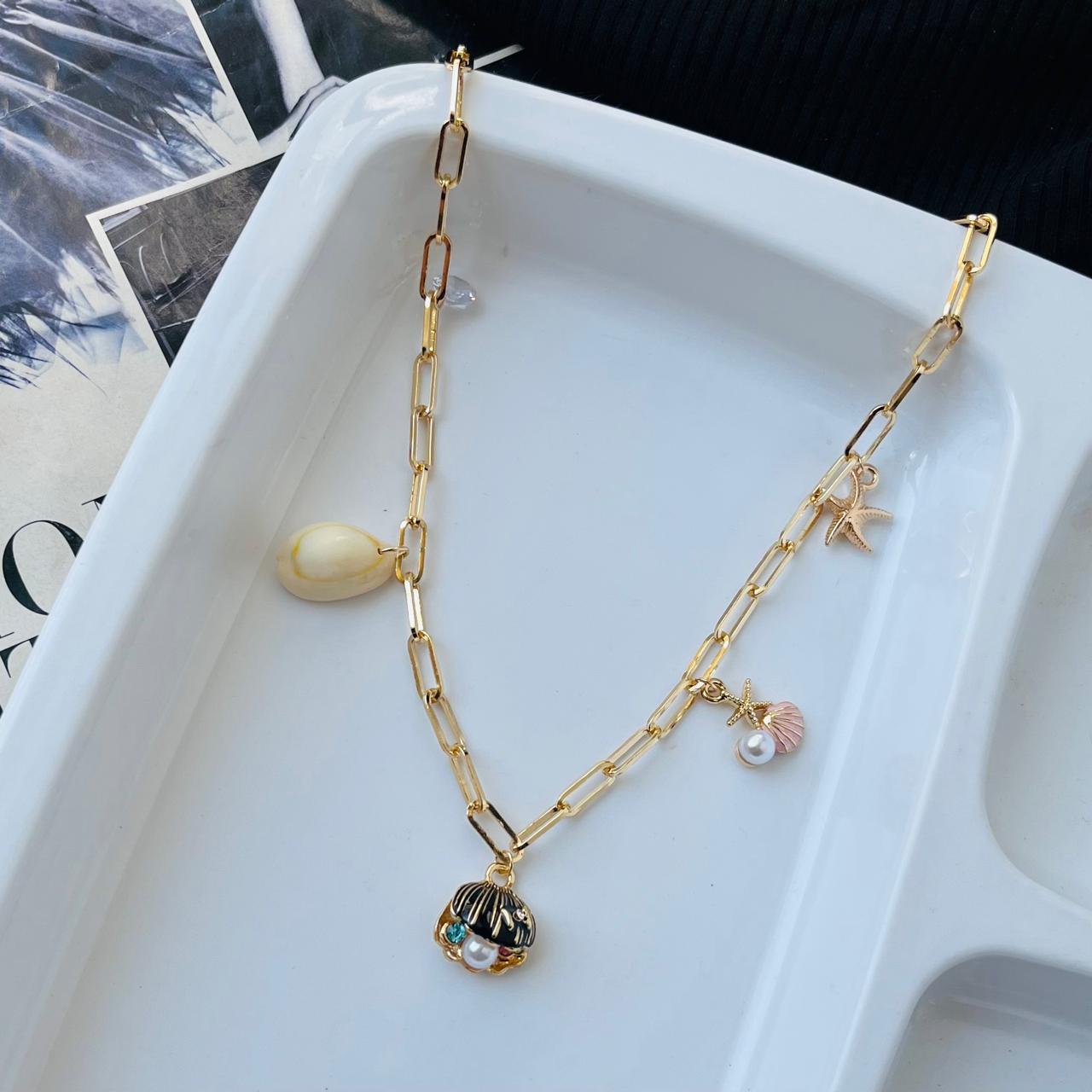 Seashells Chunky Necklace