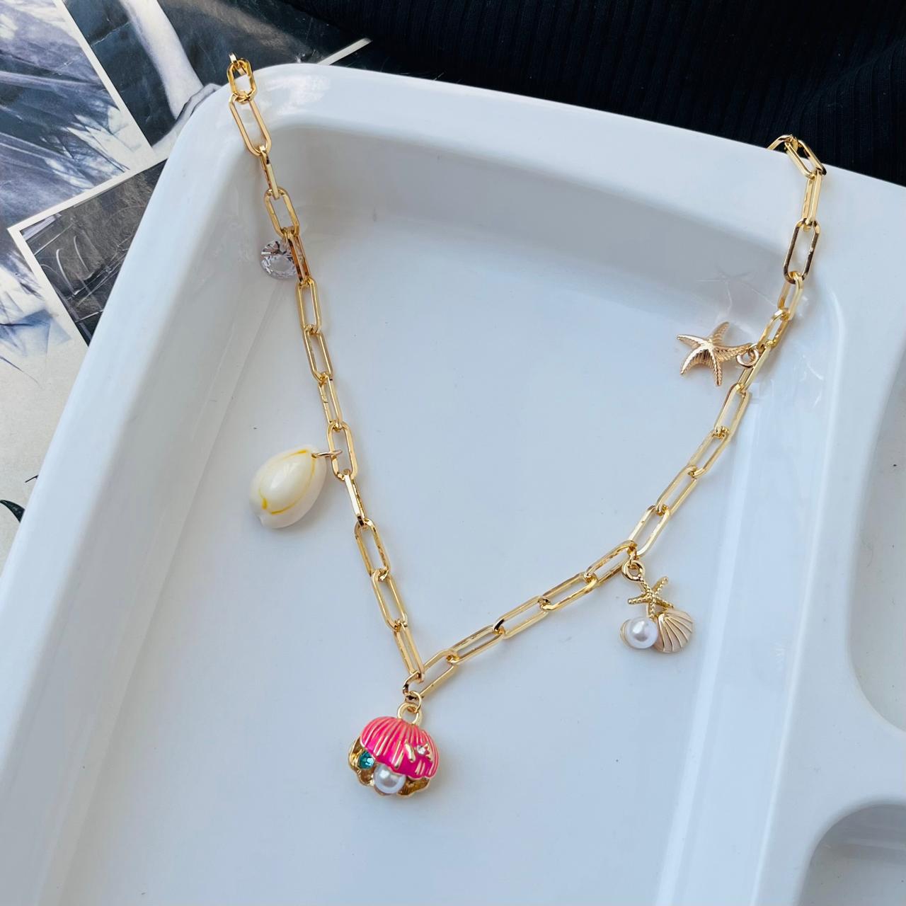 Seashells Chunky Necklace