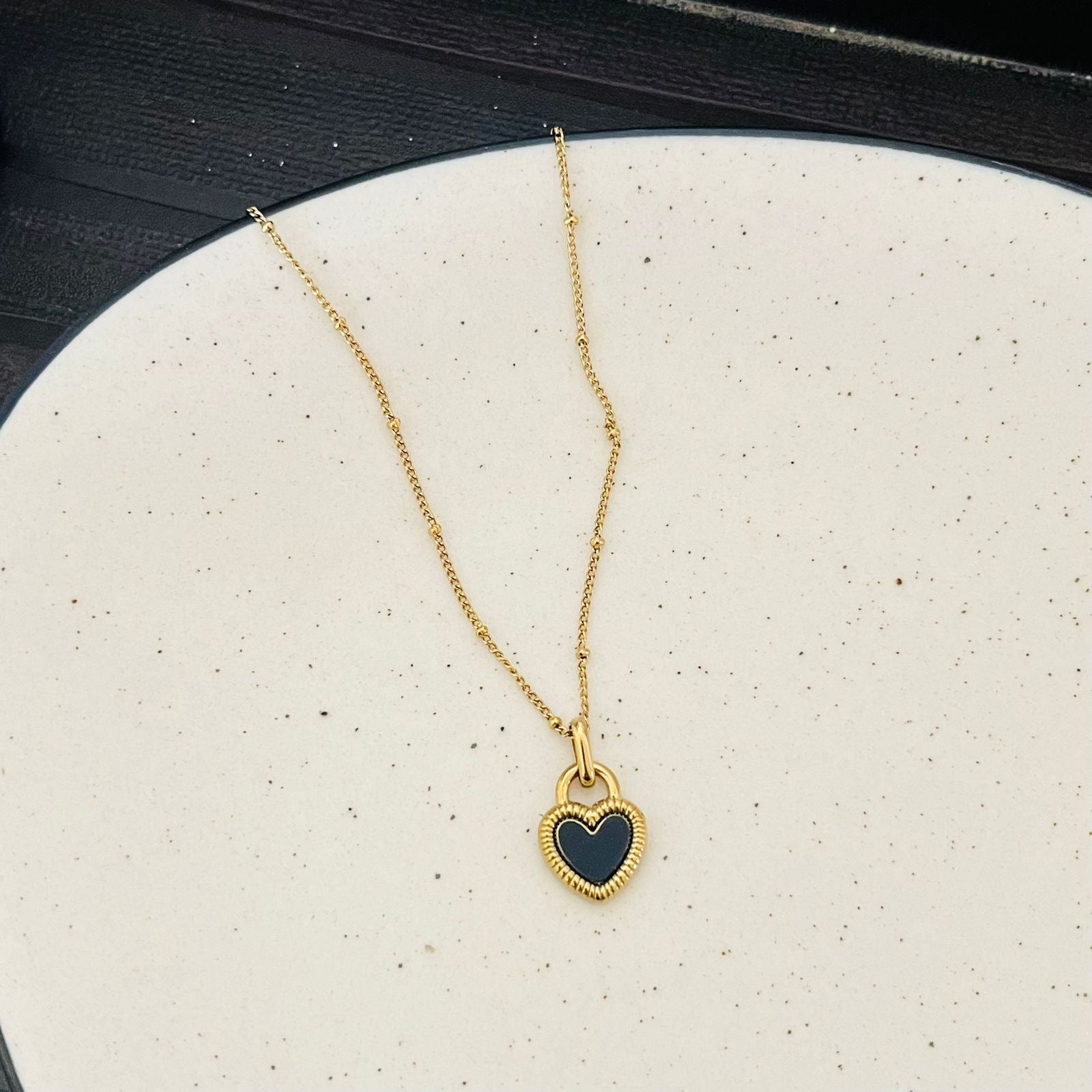 Dual Side Heart Necklace