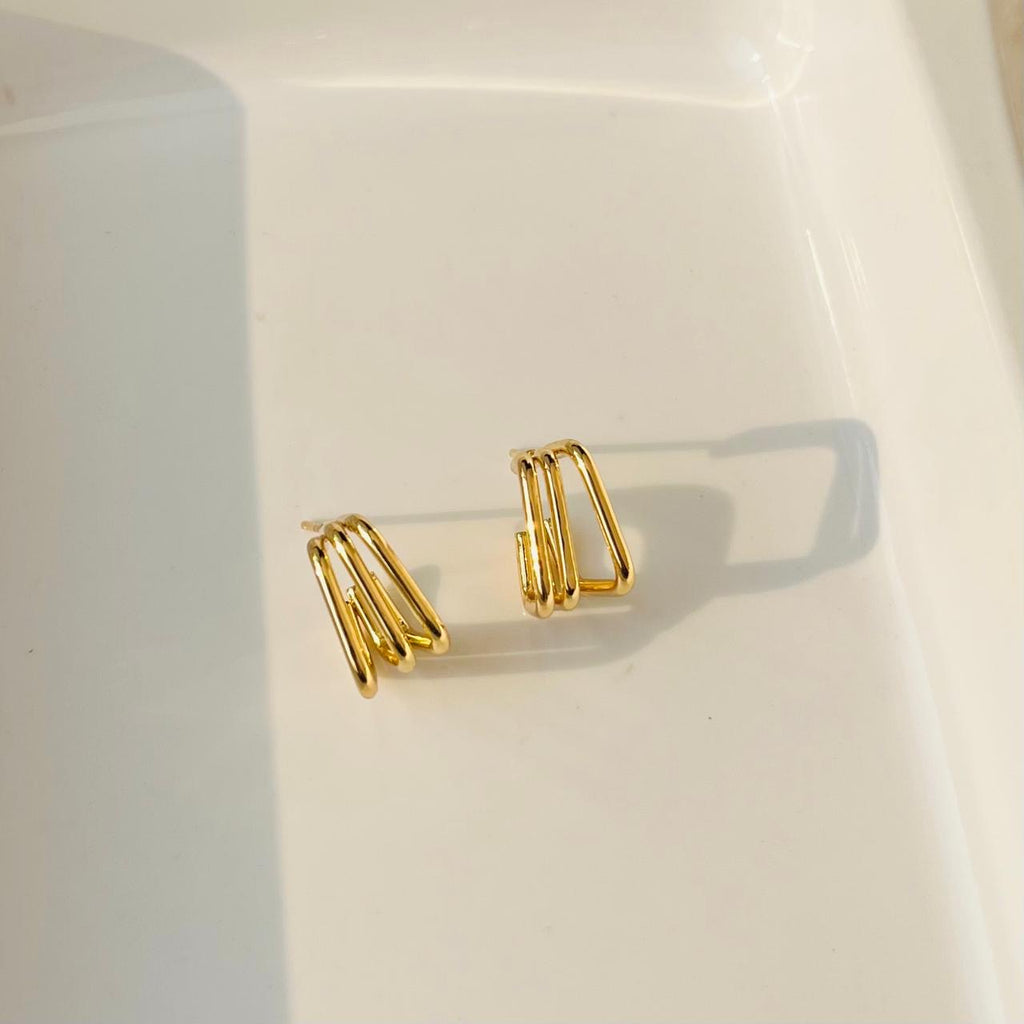 Small Square Hoops