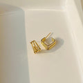Small Square Hoops
