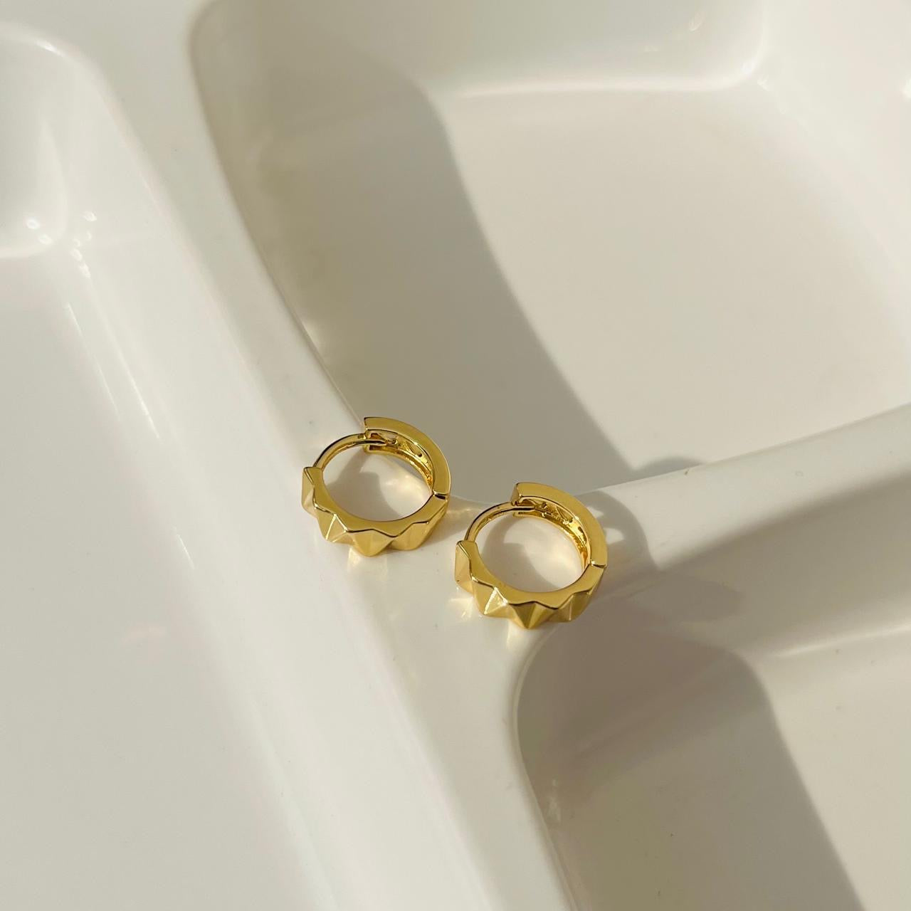Ruby Small Hoops