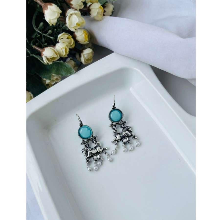 Blue Ira Earrings