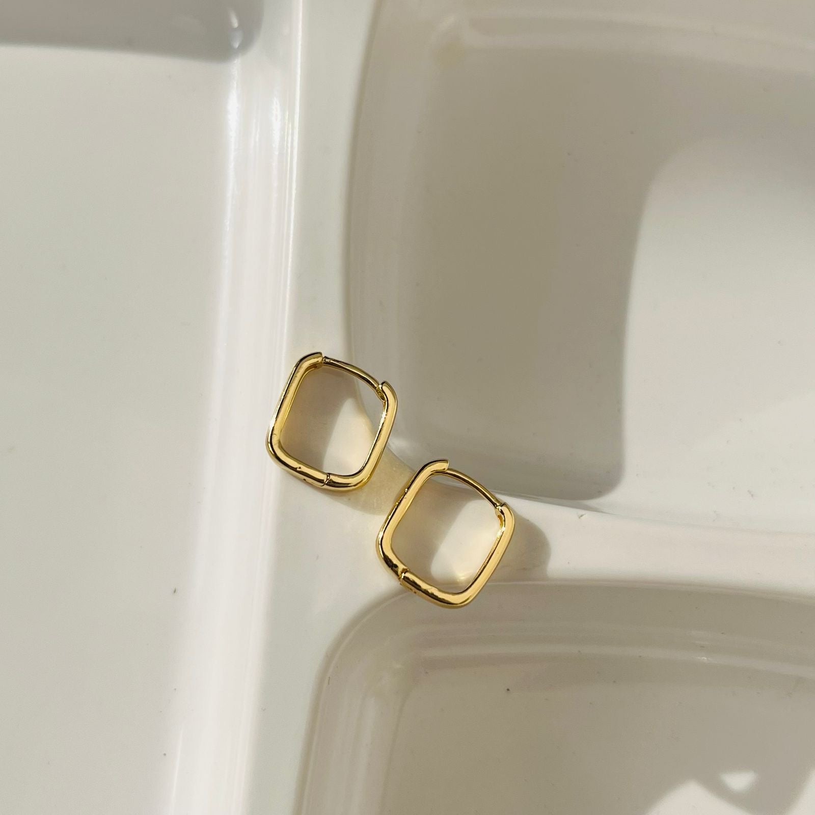 Square Small Hoops