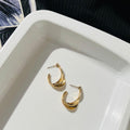 Amber Medium Sized hoops