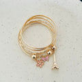 Butterfly Charms Flower Bracelet (size 2*4)