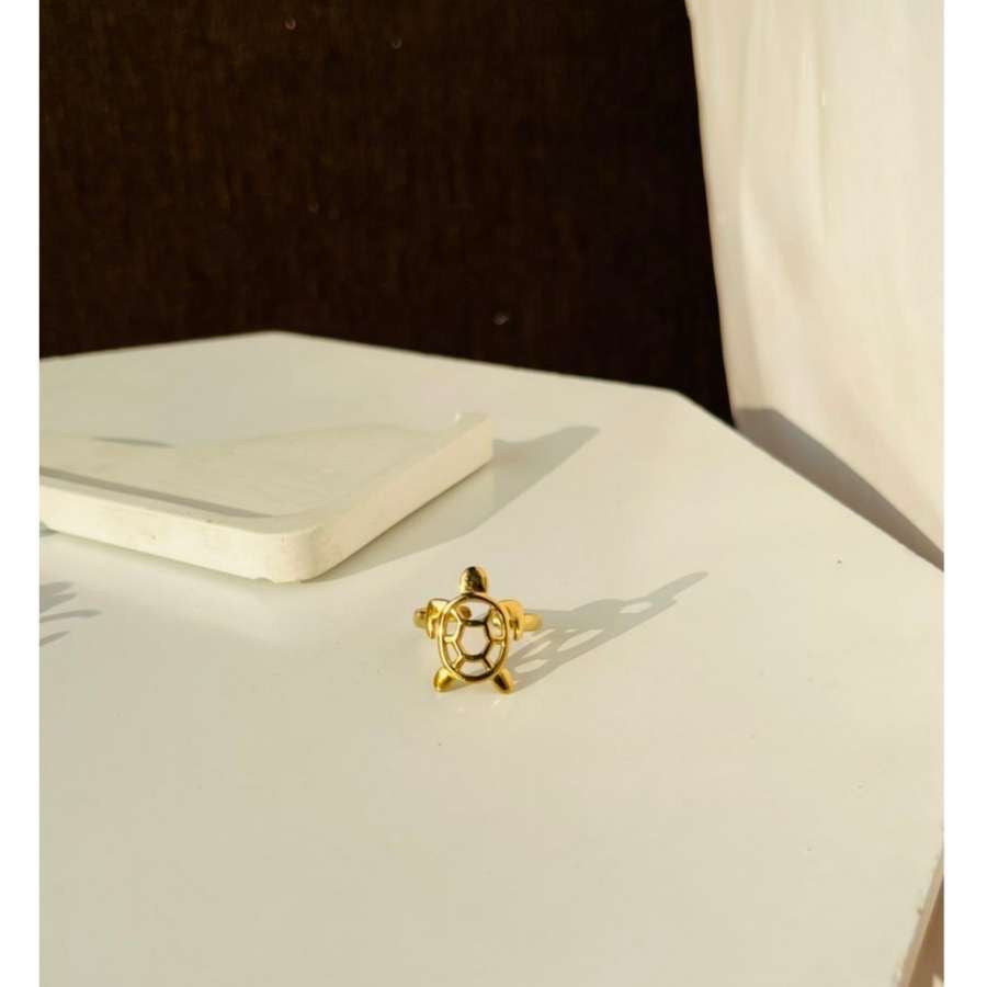 Turtle Ring ~ Anti Tarnish