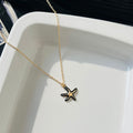 Black Starfish Necklace