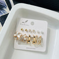 White Flower Earrings Combo ( ₹17/- each Pair )