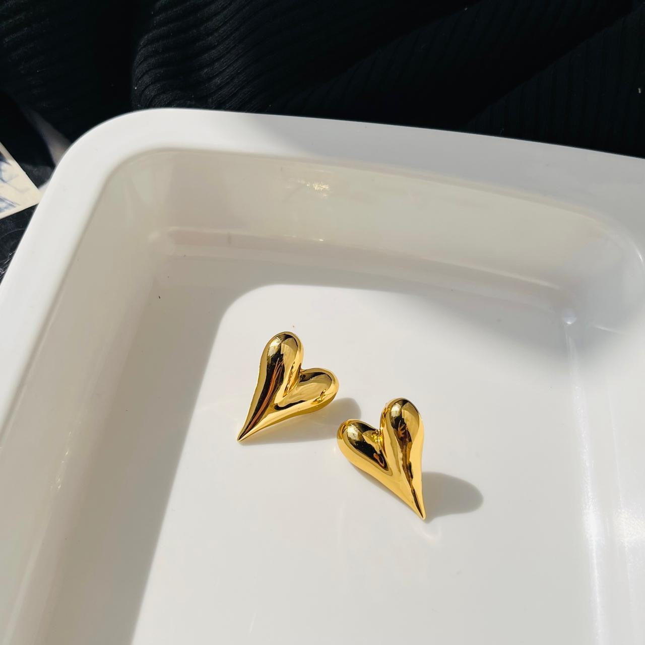 Nancy Heart Earrings