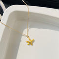 Yellow Star Fish Necklace