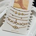 Daisy Anklet Set of 6 (₹20/- each piece)