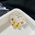 Studs Hoops Combo Card ( 3 pairs)