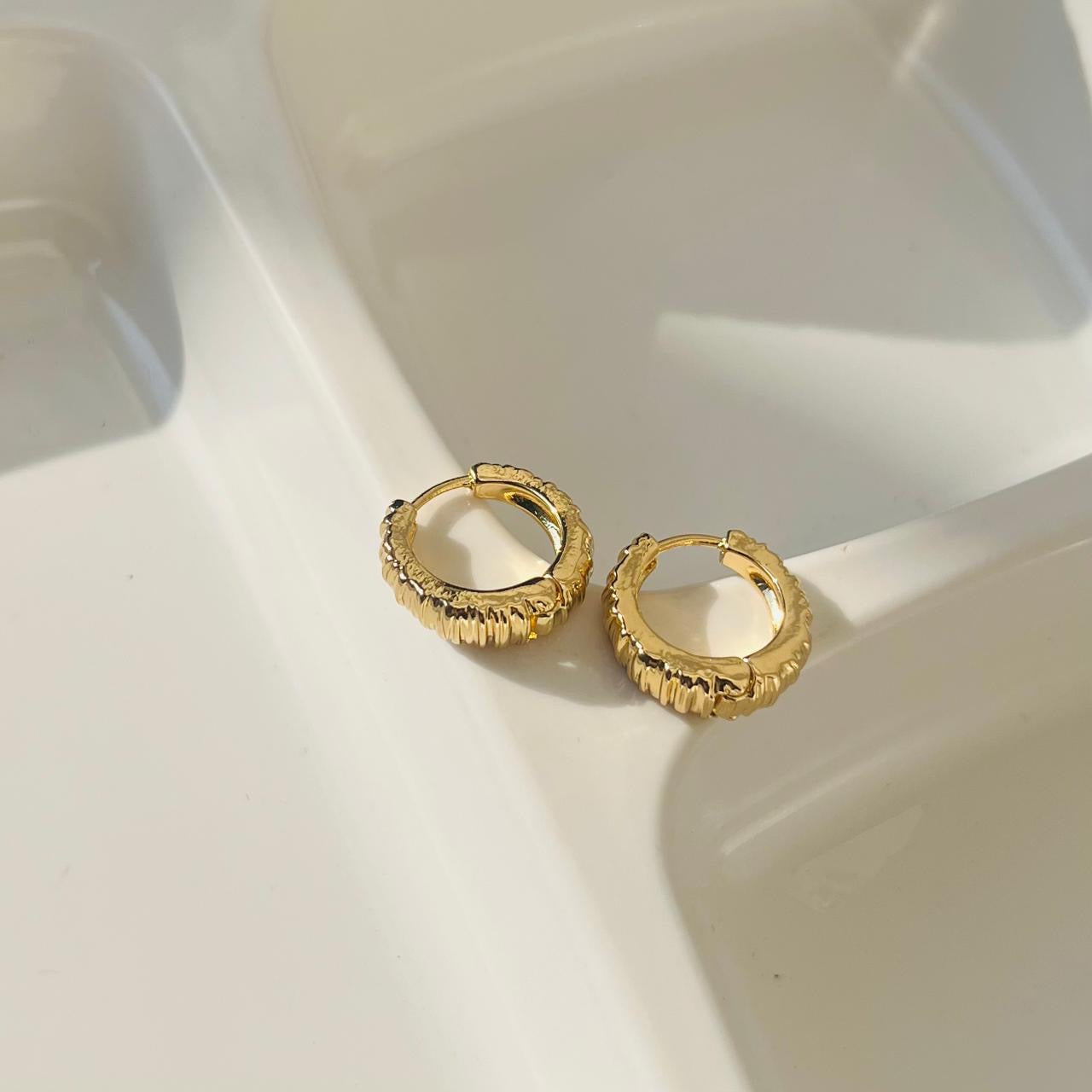 Evie Hoops ~ Anti Tarnish