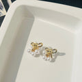 Bow Pearl Earrings