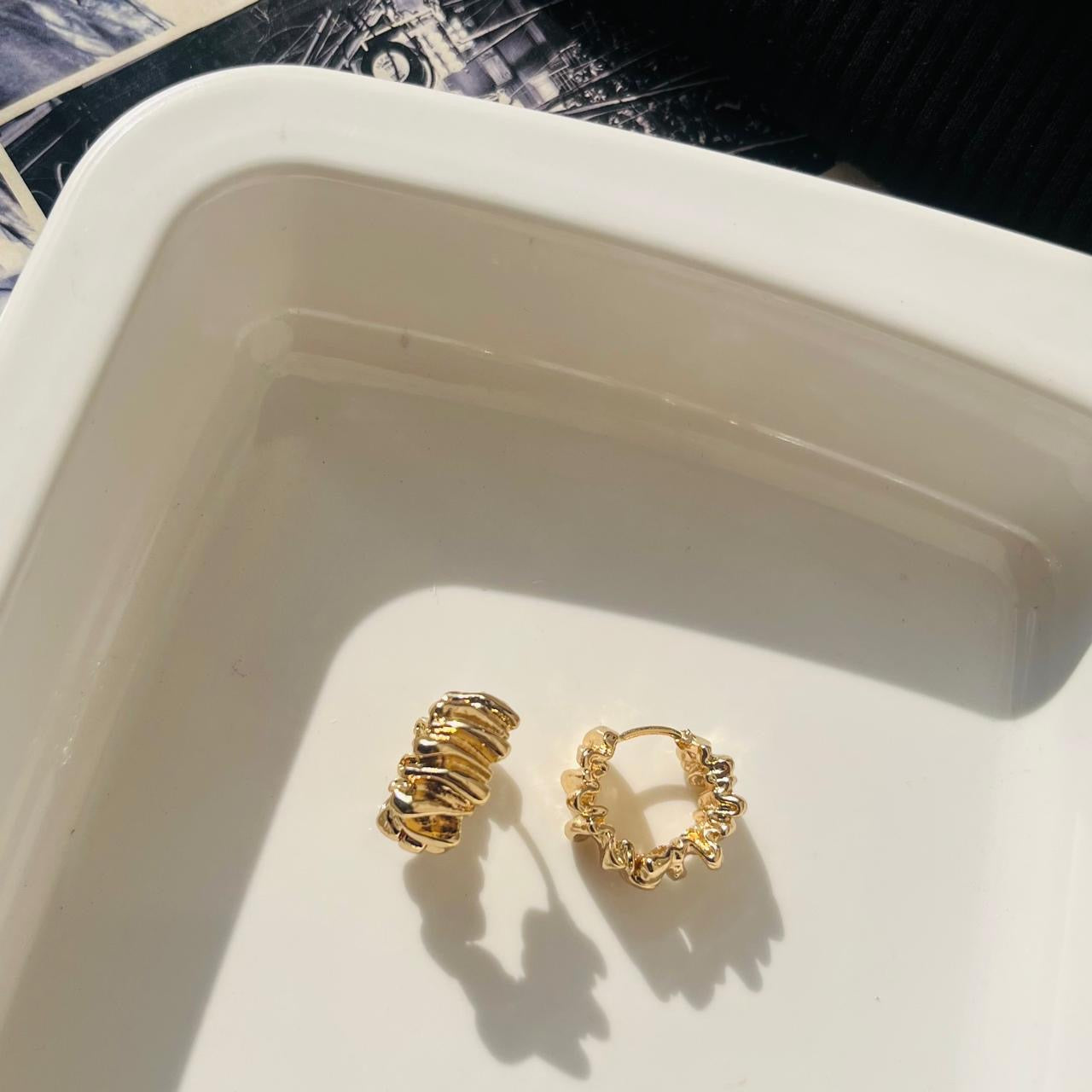 Laney Medium Sized Hoops ~ Anti Tarnish