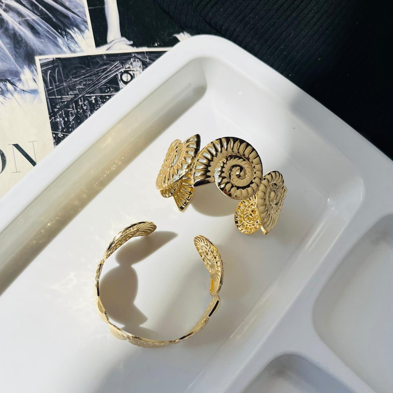 Sybil Shell Cuff Bracelet