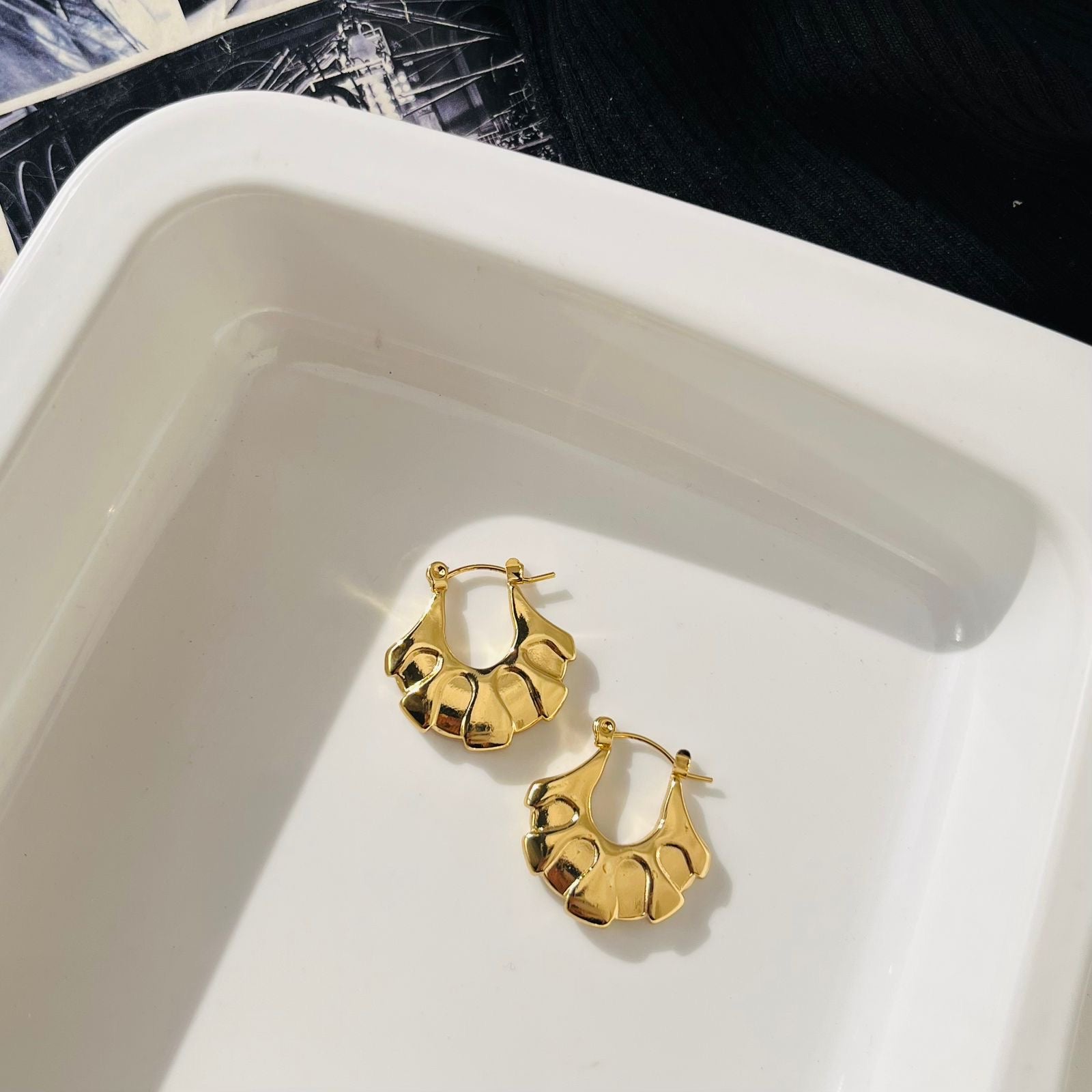 Celine Hoops ~ Anti Tarnish