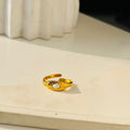 Eliana Ring ~ Adjustable ~ Anti Tarnish