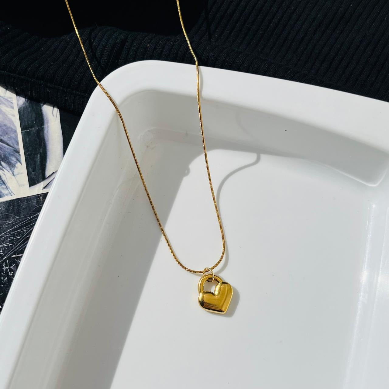 Heart Necklace- Anti Tarnish