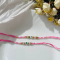 Pink Evil Eye Rakhi