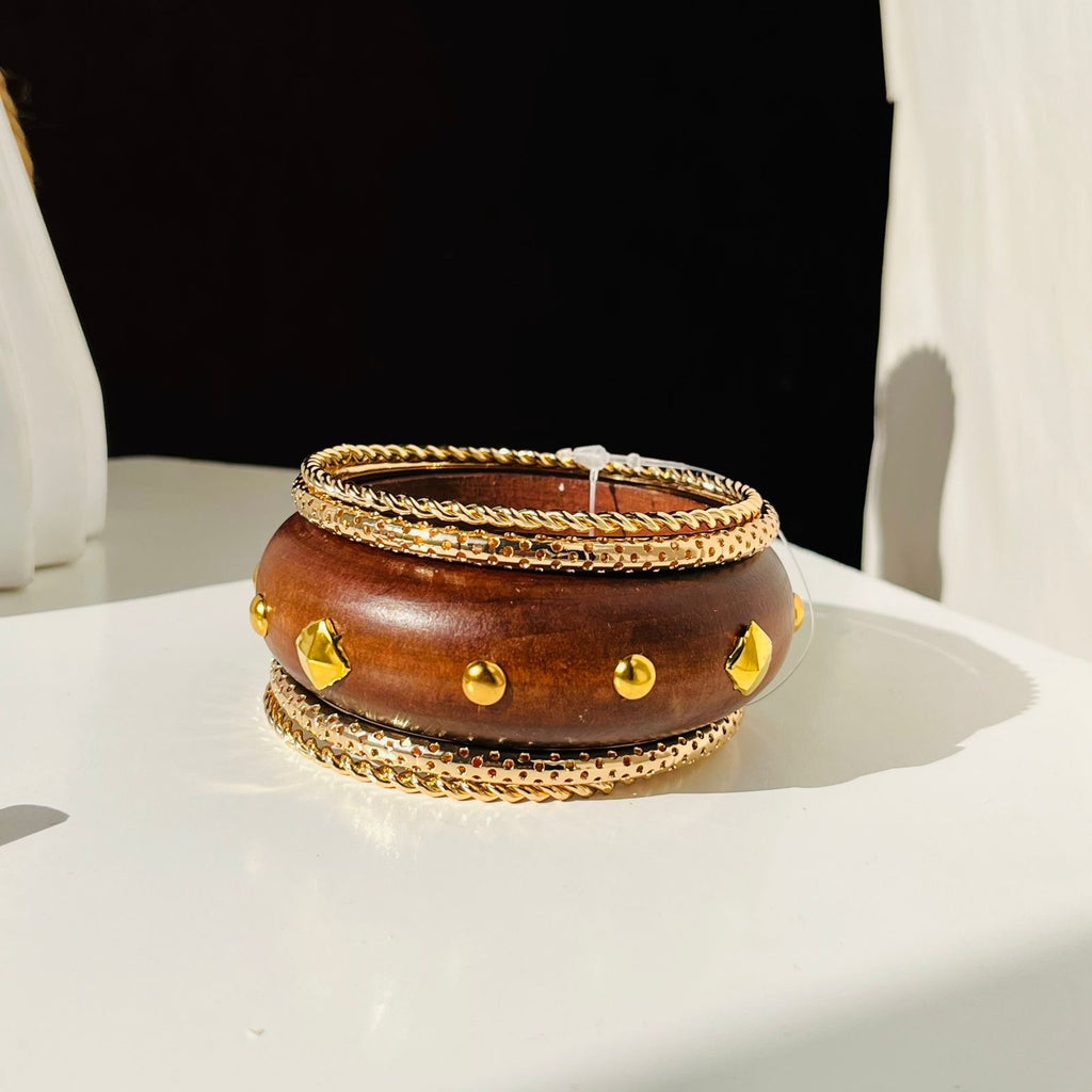 Wooden Bangles Stack ( Size 2*6 )