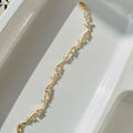 White Tulip Bracelet ~ Anti Tarnish