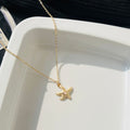 White Star Fish Necklace