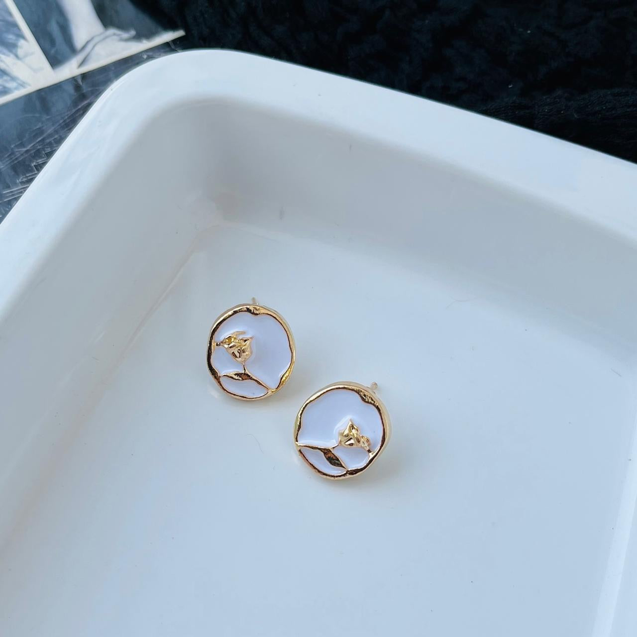 Rose Earrings