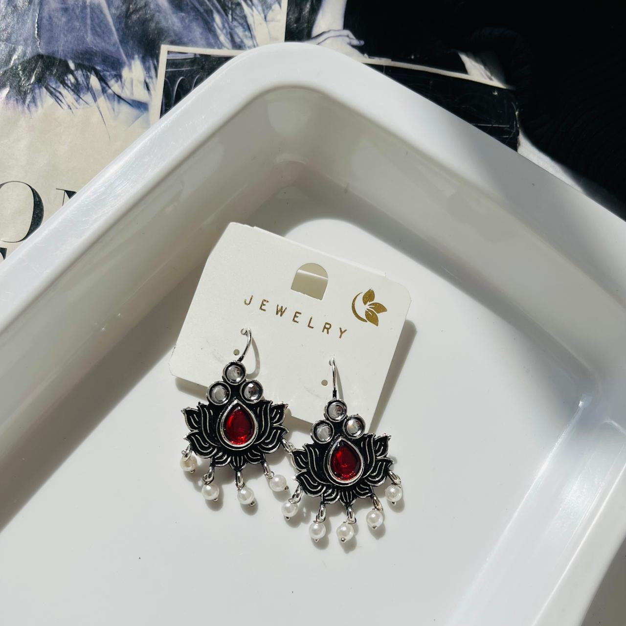 Lotus Earrings