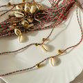 Shell Gungroo Thread Bracelet
