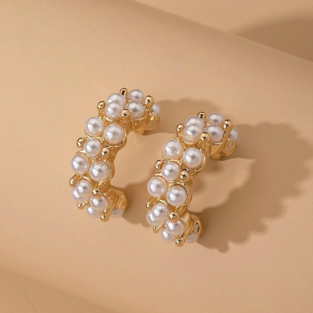 Pearl Hoops