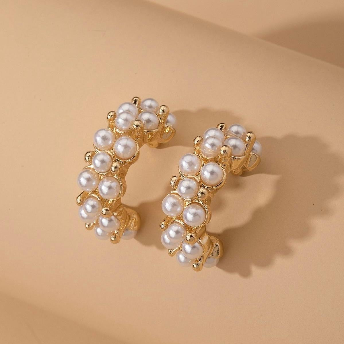Pearl Hoops